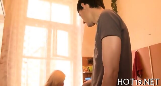 Teen Deep Throat Fellatio