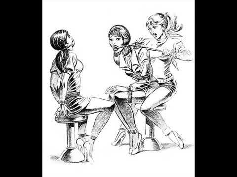 bondage drawings Lesbian Munstermann recommends Teen gang bang free