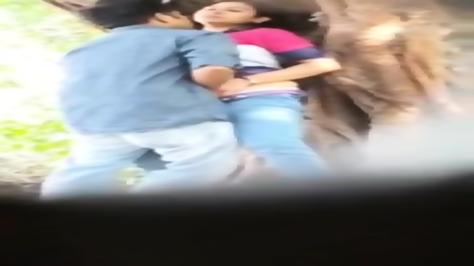 Indian lovers sex in park