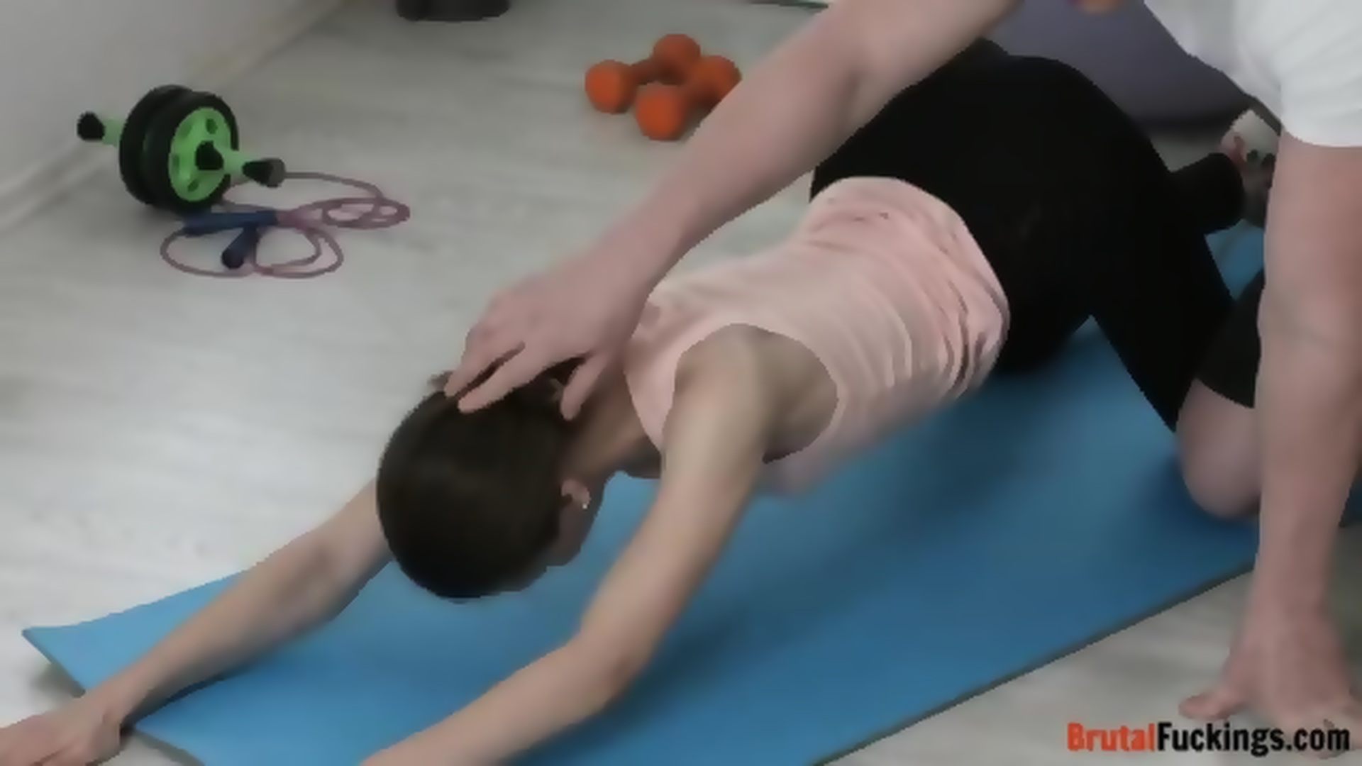 Yoga Teen - Petite Yoga Teen Gets Her Ass Roughfucked - Stephanie Moon - EPORNER