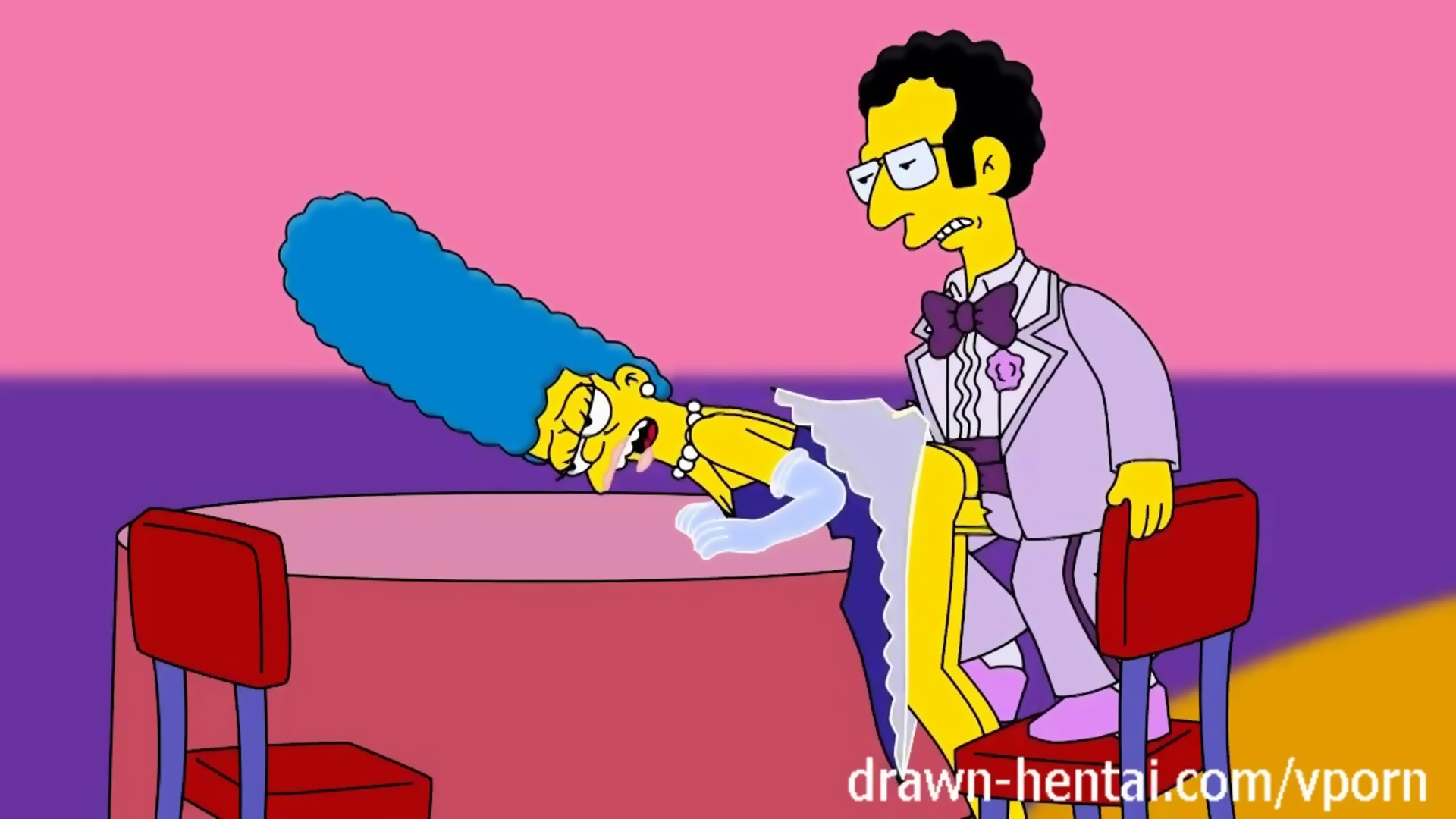 Simpsons Porn Art - Simpsons Porn - Marge And Artie Afterparty - EPORNER