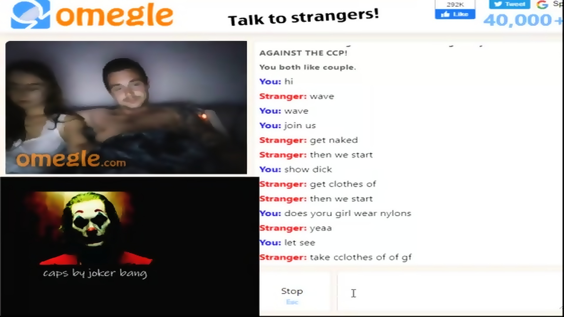 OMEGLE COUPLE (FOR PRIVATE ADD READ MY POST OR PROFIL INFO) - EPORNER
