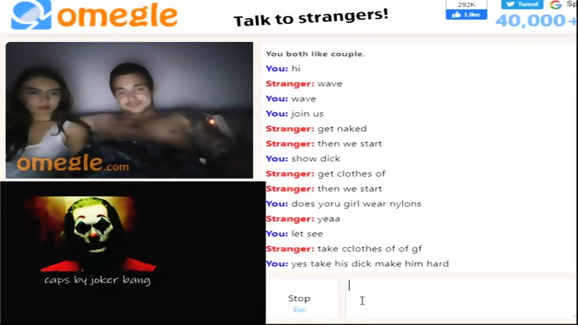 OMEGLE COUPLE (FOR PRIVATE ADD READ MY POST OR PROFIL INFO) pic image