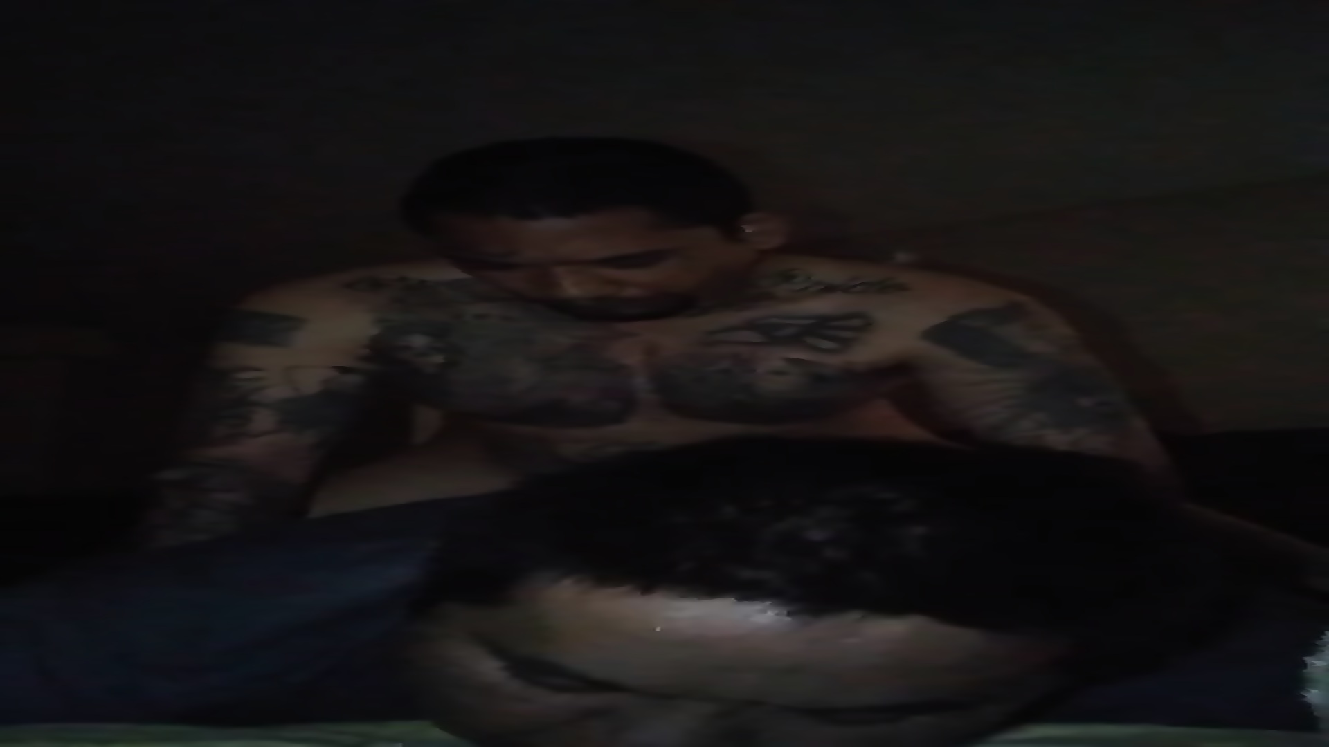 Tatted Up Mexican Thug Fucking Me Hard image
