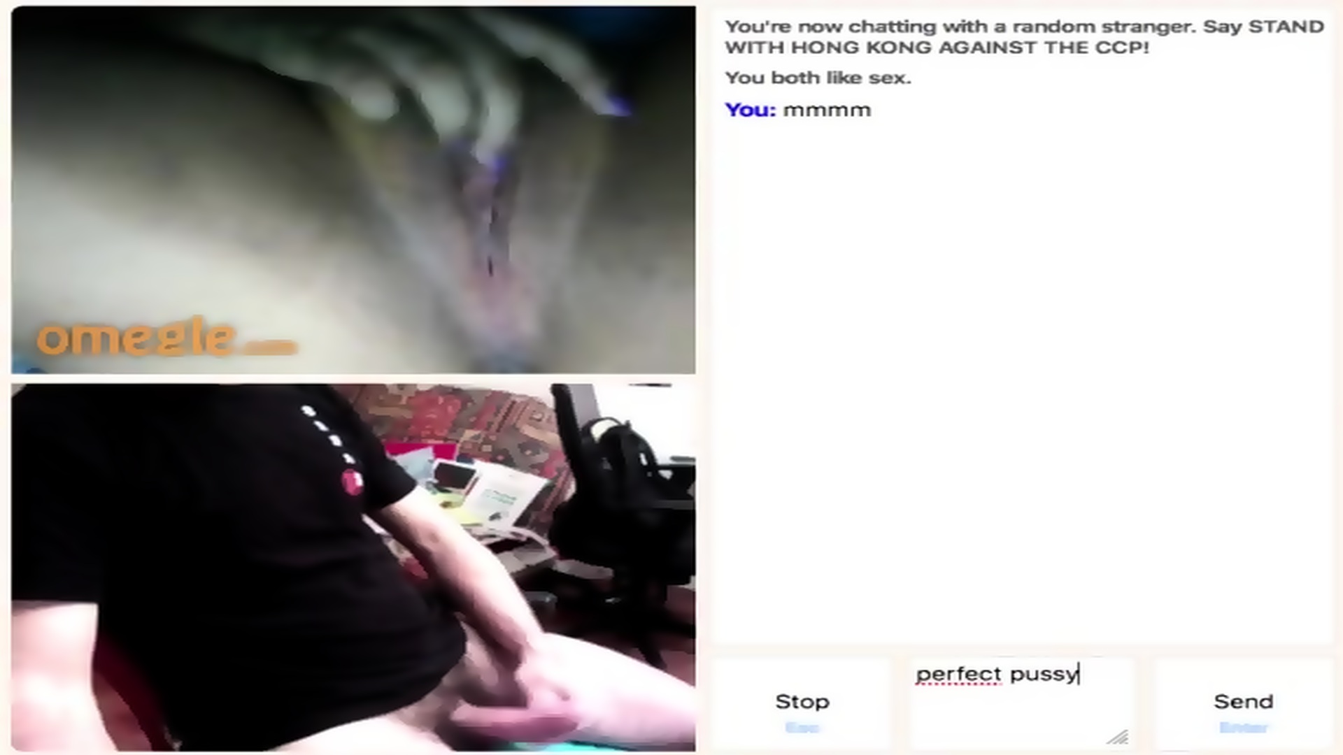 Slideshow punheta omegle.