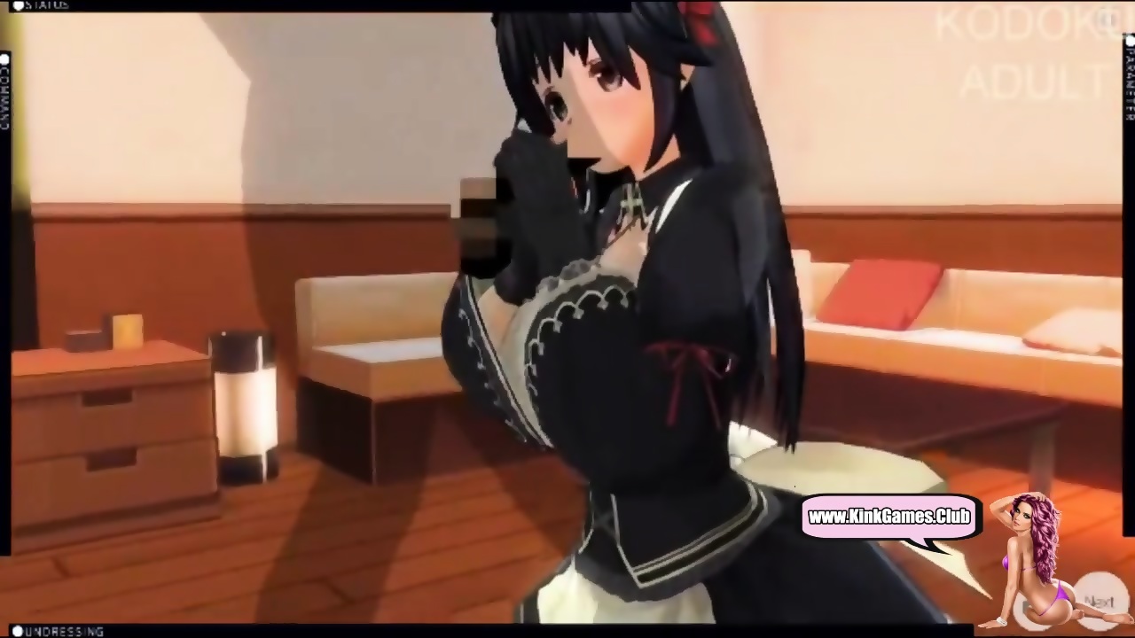 3D Anime Maid Sex Slave Girl Game - EPORNER