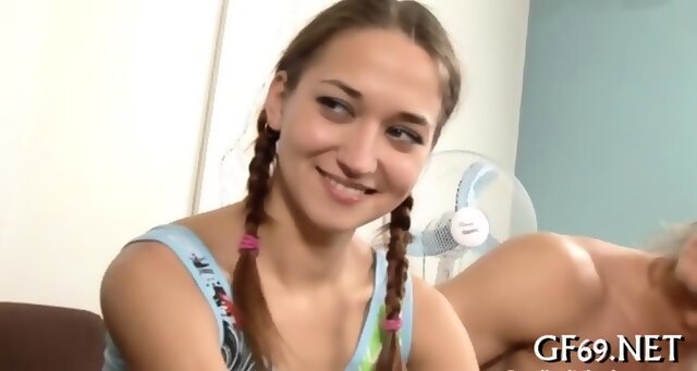 Beauty Having First Time Threesome