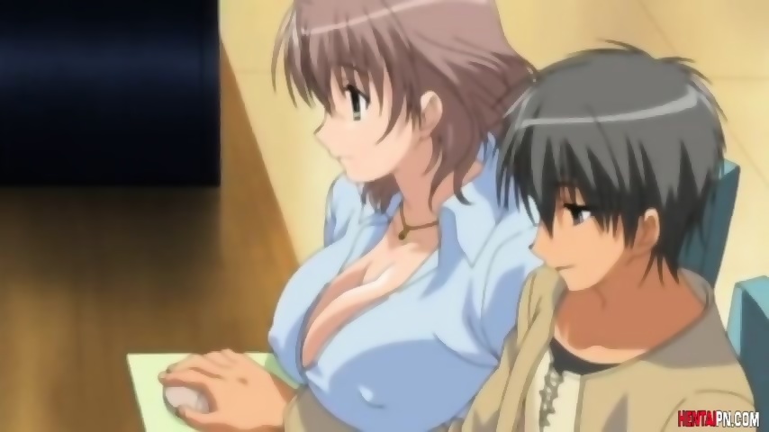Anime Cum On Tits - Giant Titted Hentai Cum Between Tits - EPORNER