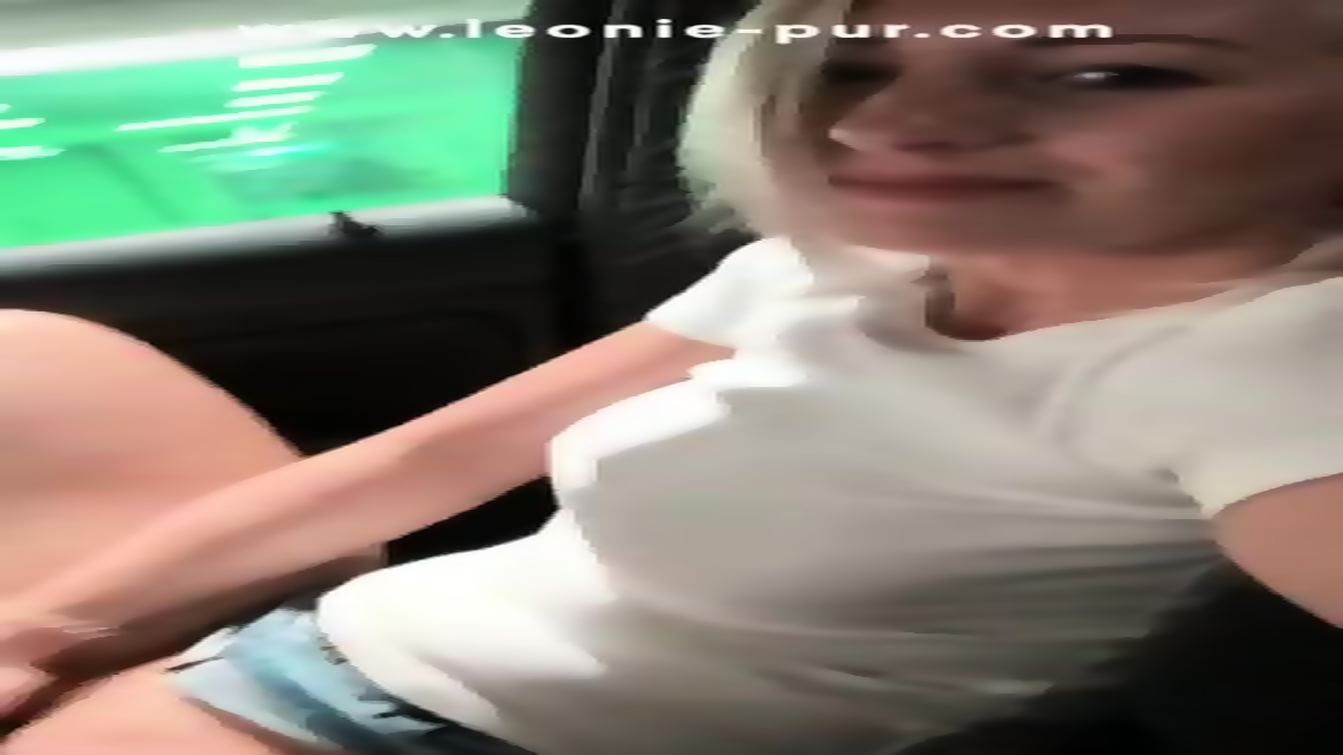 Omg So Risky Tight Pussy Fingered To Orgasm In The Public Car Park