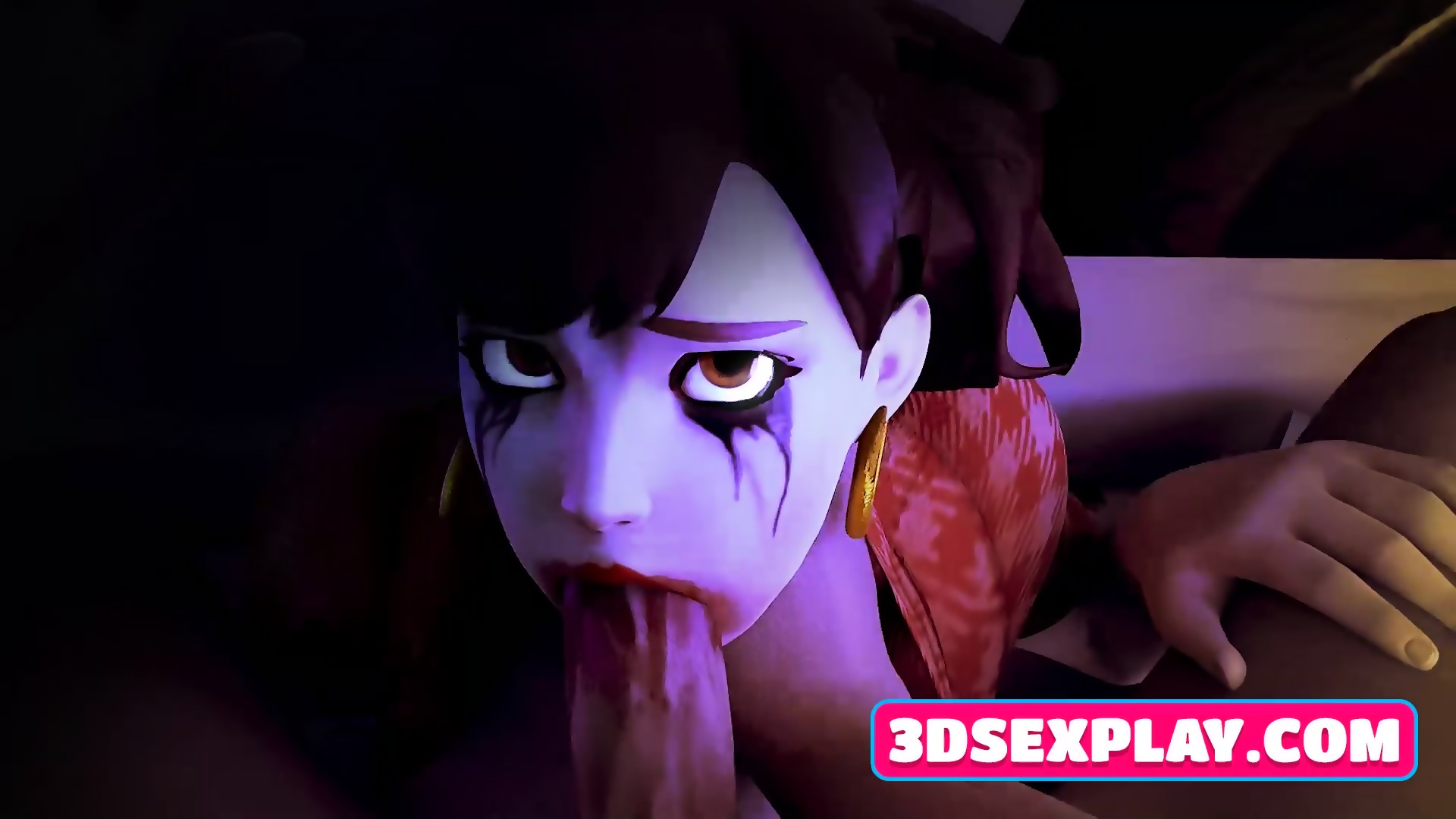 Massive 3d Dick - Overwatch 3D DVa Gets A Huge Massive Dick In Her Little Mouth - EPORNER