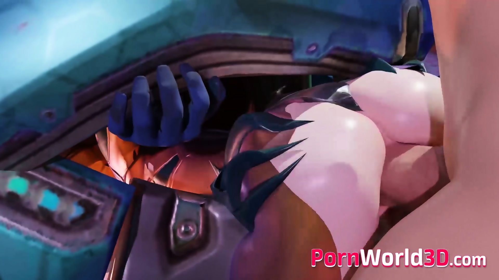 Overwatch Dva With Hairy Pussy Sex And Anal 3d Animation