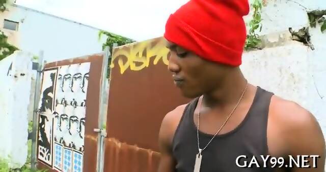 Muscle Black Gay Fucked