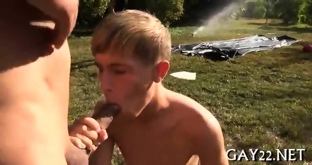 Sucking His Thick Young Cock