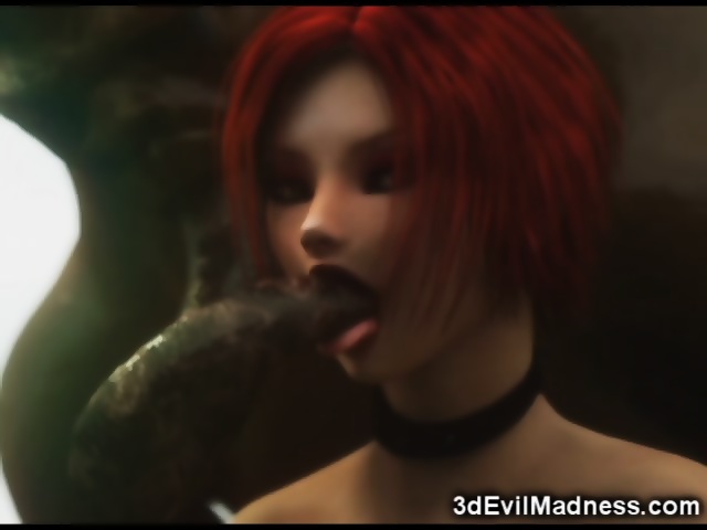 3d Monster Fucks A Hot Redhead Eporner