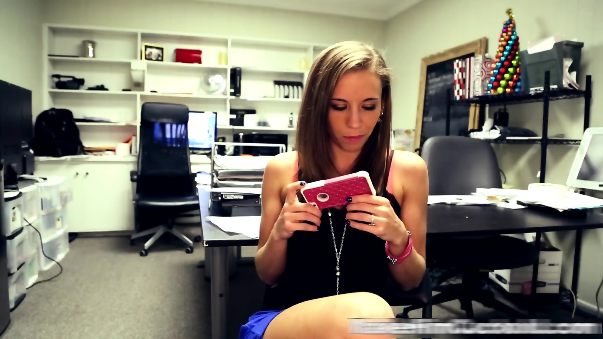 Revenge Screw Next To Tied Up Cuckold Husband