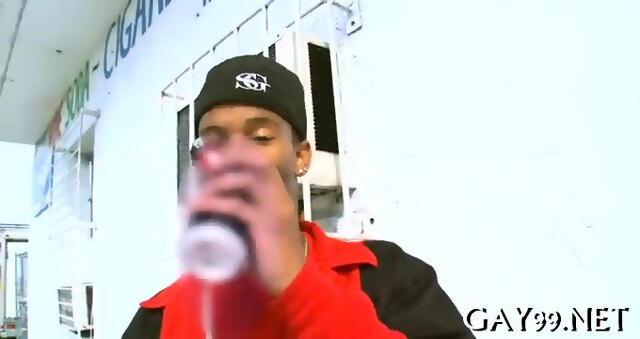 Black Gay Fucks White Pal