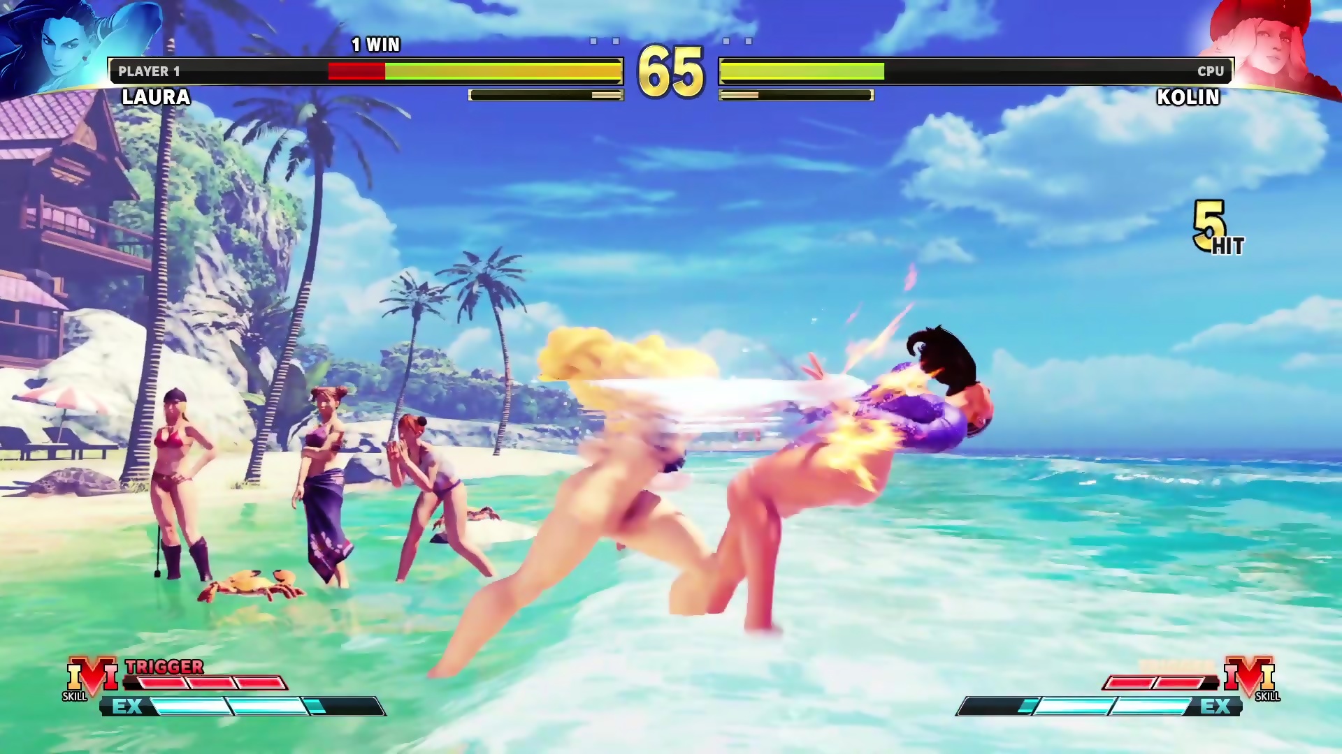 Bottomless Fighter - Laura vs Kolin