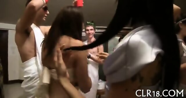 Fresh Jizz On Her Butt