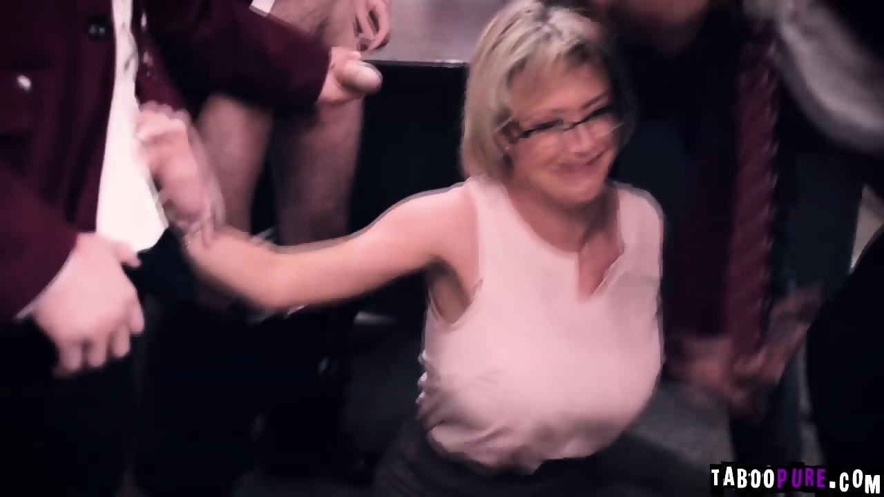 Busty Teacher With Big Tits Getting So Many Cocks To Plesure Eporner