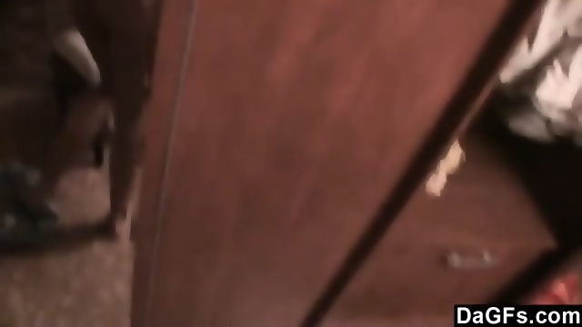 Cute Chick Putting Her New Camera To Good Use