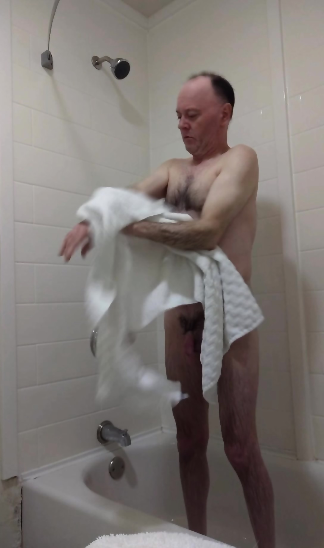 Grandpa Caught On Hidden Cam In Bathroom - EPORNER