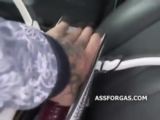 London Lynn Sucks On A Big White Cock