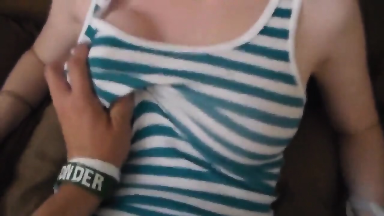 Nipple In Striped T-shirt Has Incredible Orgasm On Camera - EPORNER