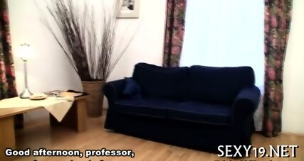 Hot Couch Fucking Lesson