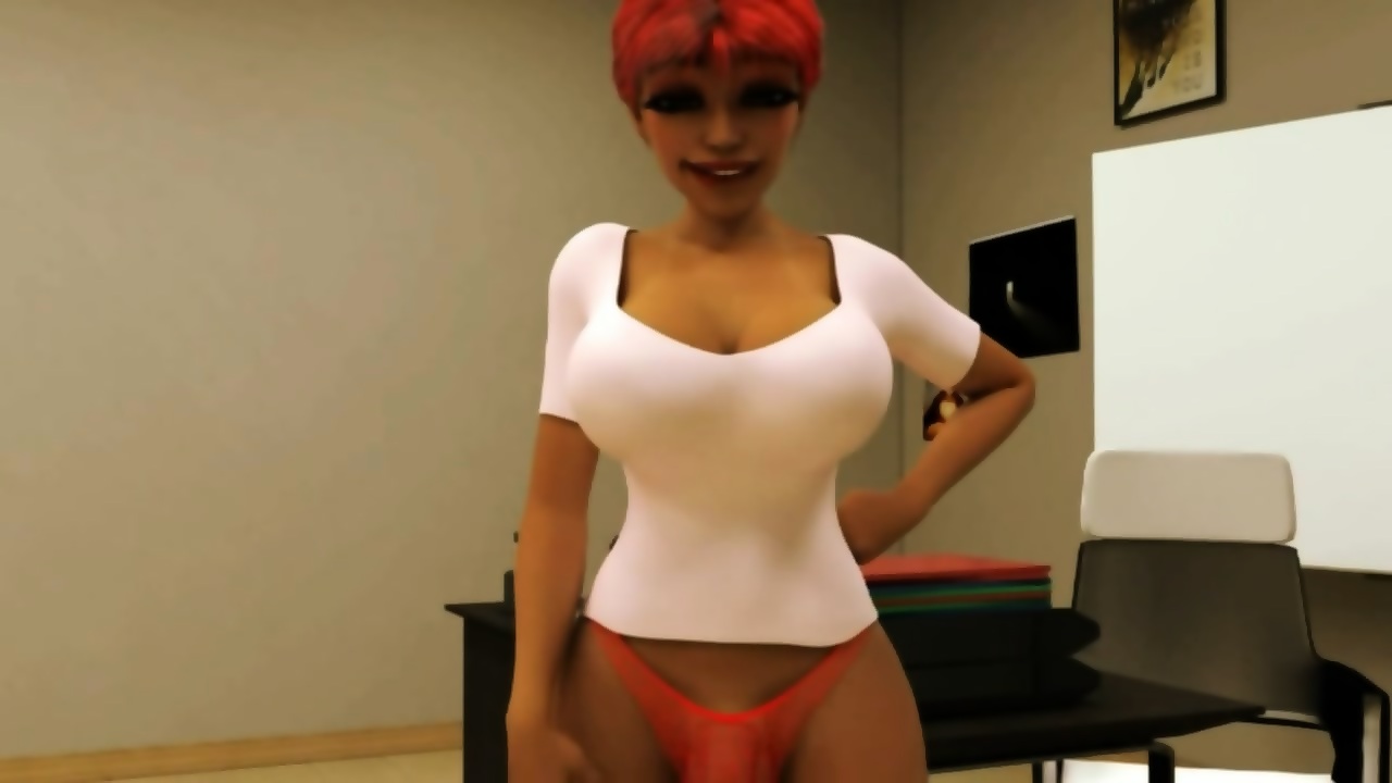Monster BBC Teacher Fucks Teen Schoolgirl - 3D Futa Sex ENG Voices picture