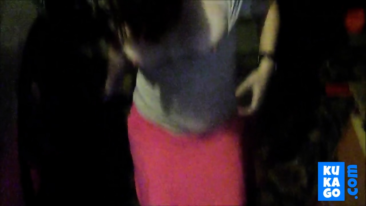 Dirty Girl Sucking Dick On The Garage Floor. image