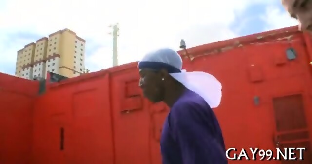 Black Gay Fucks White Pal