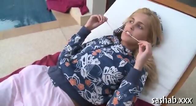 Close-up Footage Of Blowjob