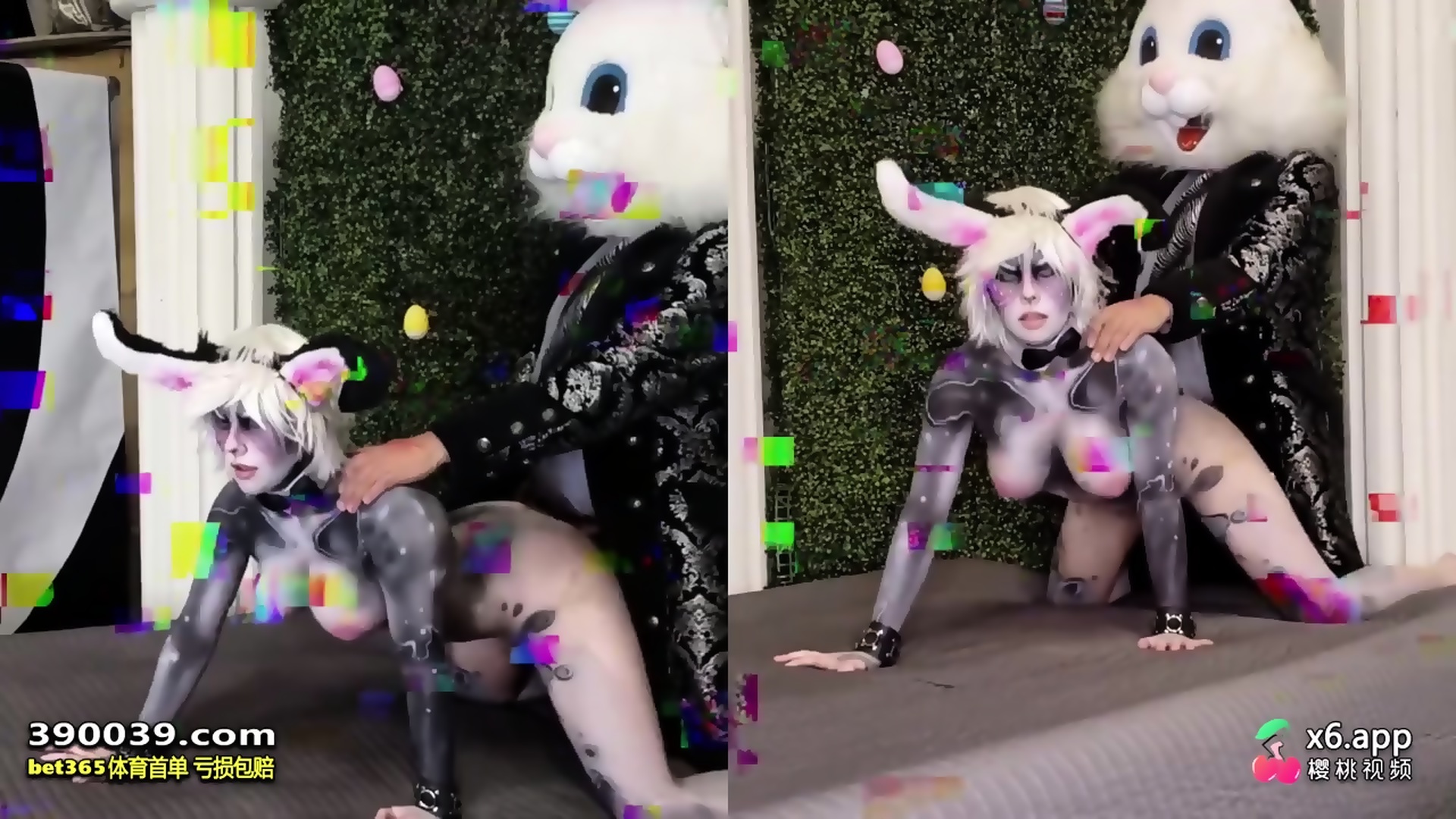 Bunny Girl In Bodypaint Gets Fucked By Easter Rabbit - EPORNER