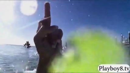Badass Babes Reptile Wrangling And Topless Jetski Action