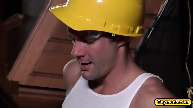 Daddys Sucking Cock And Fucking Anal While In His Workplace