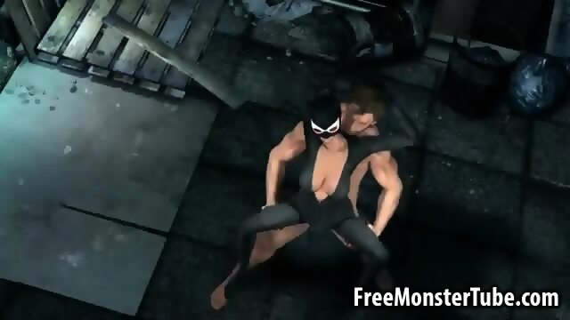 Foxy 3d Catwoman Getting Fucked Hard By Wolverine
