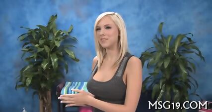 Hot Masseuse With Tiny Tits