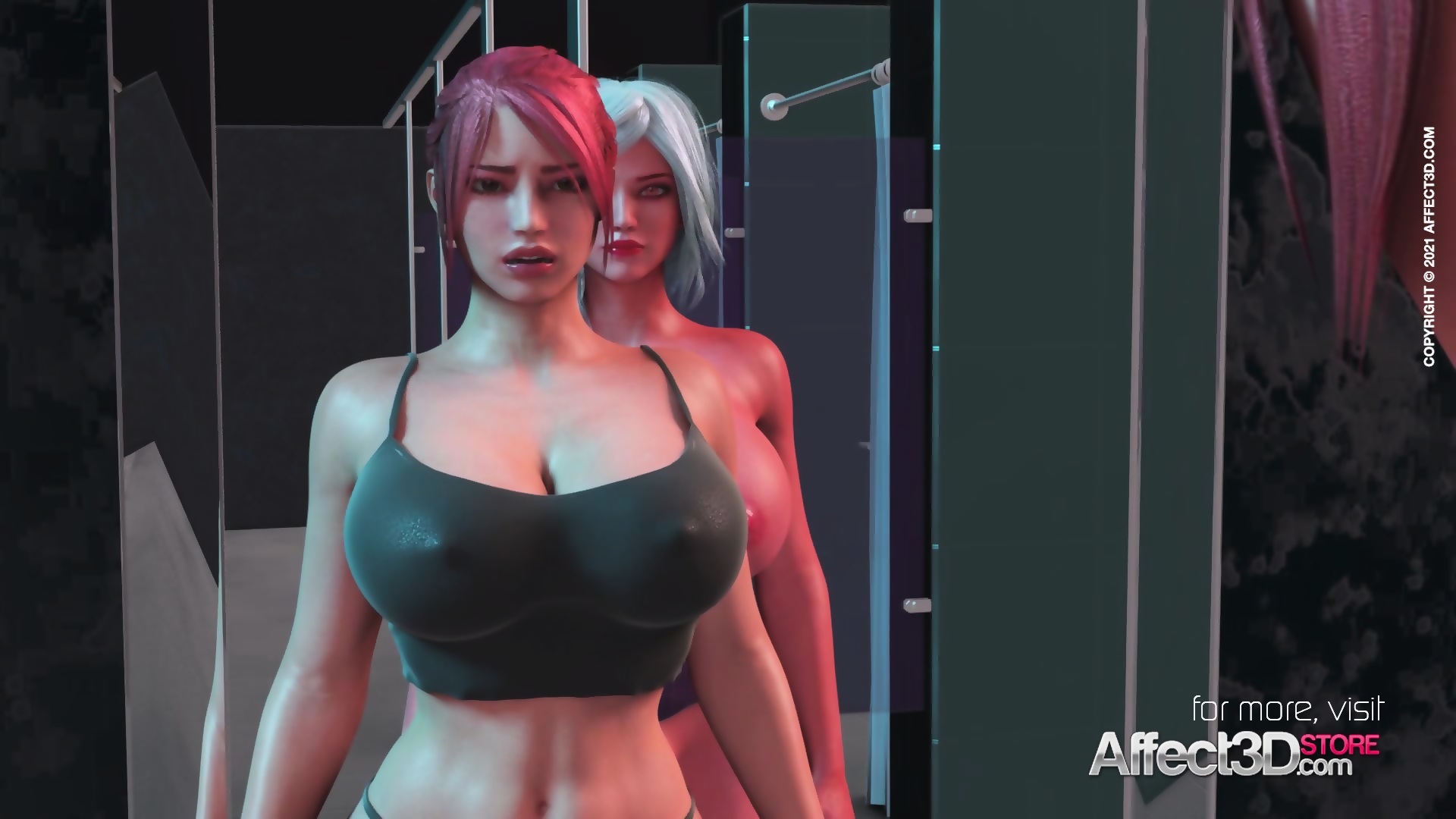 Demon Shemale Cartoon Porn - Big Tits Redhead Babe Fucked By A Futa Demon In A 3D Animation - EPORNER