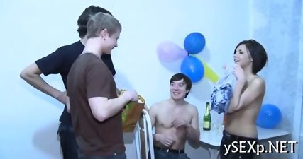 Group Sex, Teens, Blowjob, teen