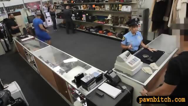 Police Officer Pawns Hertwat And Fucked To Earn Extra Money