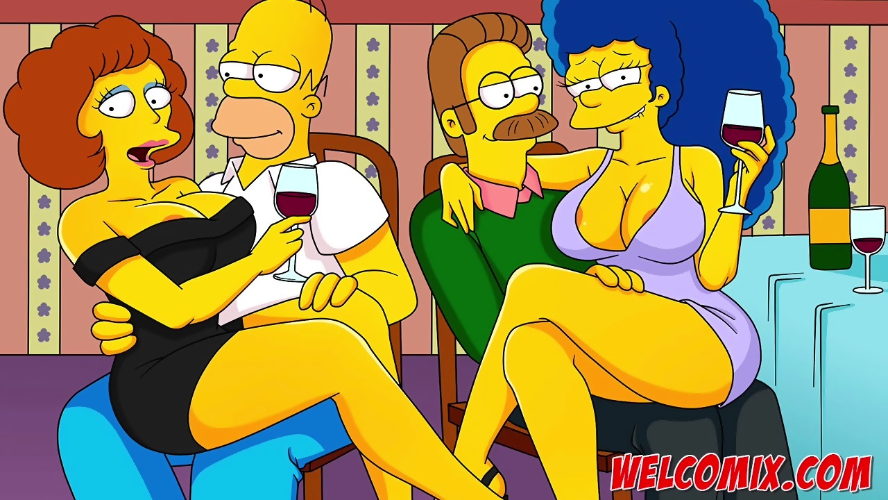 Intercambio De Esposas - Los Simpson imagen