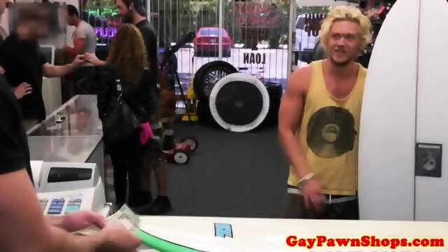 Straight Surfer Sucking For Cash