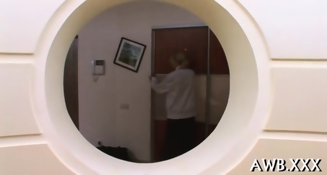 Fucking Herself Under The Ceiling