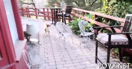 Girlfriend Mixes Cock-riding And Blowjob