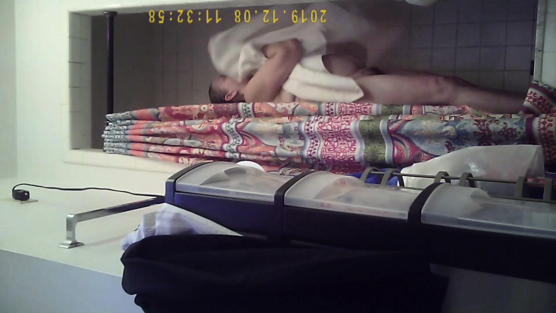 Naked Grandma Spy Cam Footage In Bathroom photo