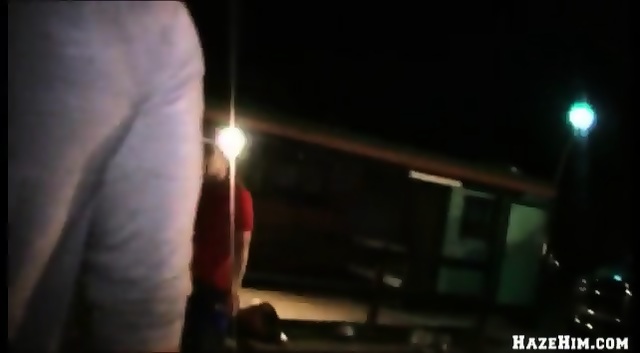 College Guys Have To Go Through Hazing
