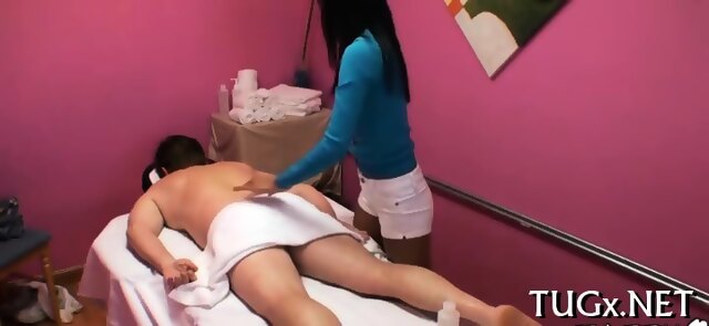 Stunning Fuck Instead Of Massage