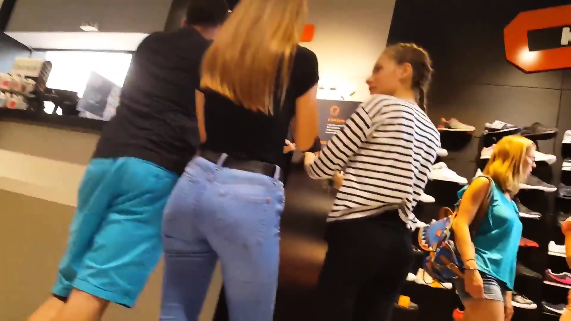 Candid Ass In Jeans image