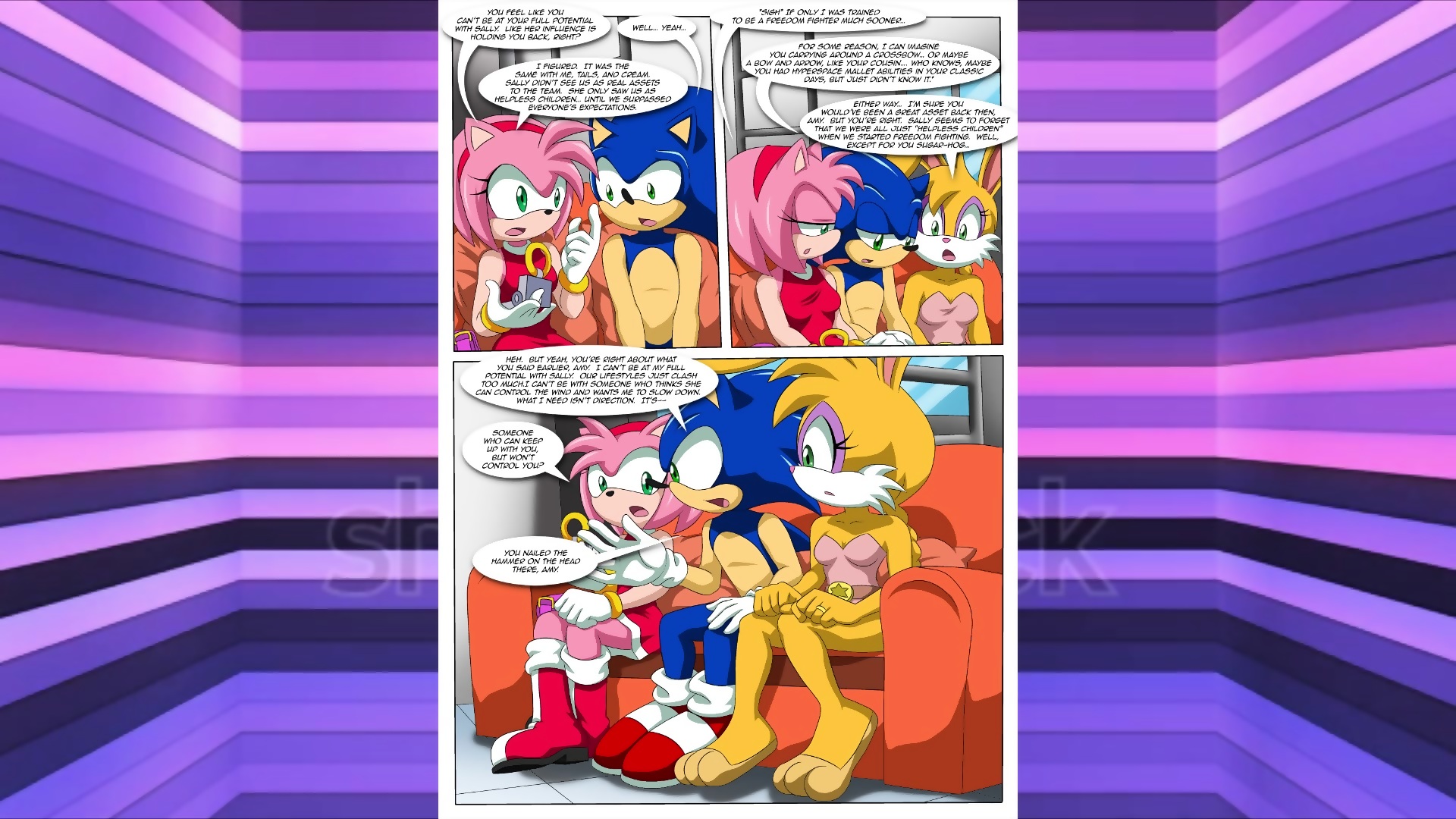 Sonic And Sally Break Up photo