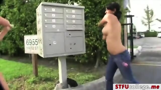Hot Naughty Coeds Fools Around To Whip Out Random Massive Cocks